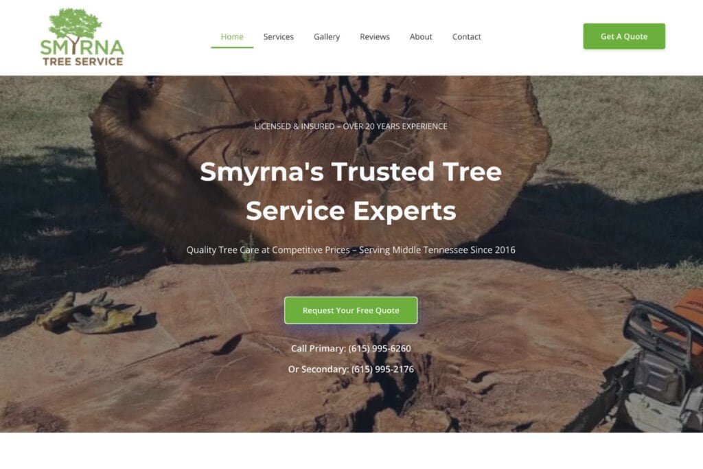 Expert tree care and removal services in Tuscaloosa for residential and commercial clients.